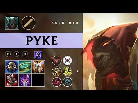 Pyke Mid vs Naafiri - KR Grandmaster Patch 26.06