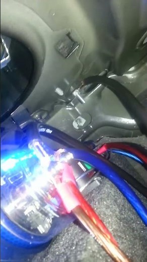 Grounding car amplifier or capacitor (easy way)