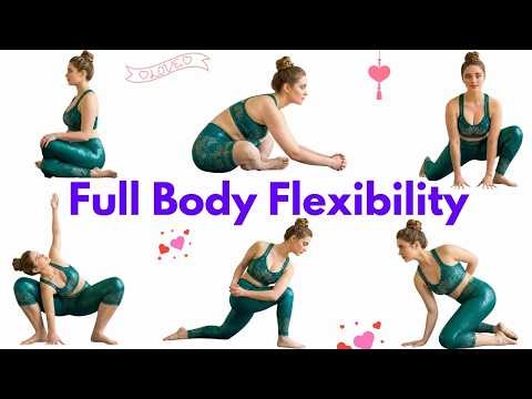 GIRLS Get Flexible With Full Body Stretching Exercises