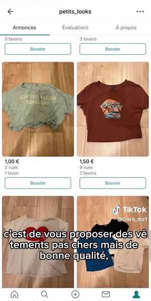 Mode pour enfants à petits prix sur Vinted