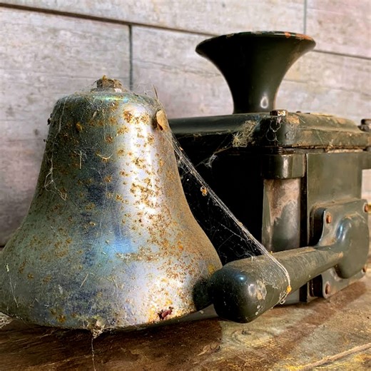318K views · 1.1K reactions | Resurrecting History Antique Alarm Bell Restoration & Crafting Copper Bells | DIY & Crafts | Facebook