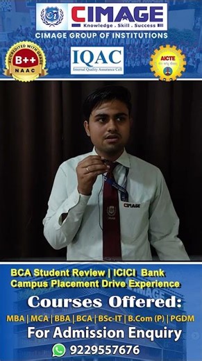 BCA Student Interview Experience | ICICI Bank Placement Drive + 3 Job Offers Secured