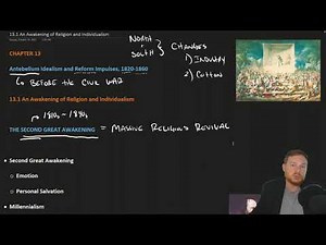 Openstax U.S. History - 13.1 An Awakening of Religion and Individualism