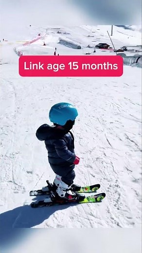 From 15 Months to 5 Years: Watch This Toddler Become a Skiing Pro! 🎿✨