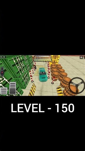 BEST GAMEVIDEO DRIVING SCHOOL GAME 🎯🎮 || ADVANCE CARPARKING GAMES || LEVEL 150 || #shorts #yt #viral