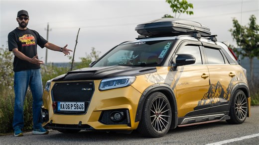 Faisal Khan’s Maruti Brezza: Air suspension and major mods