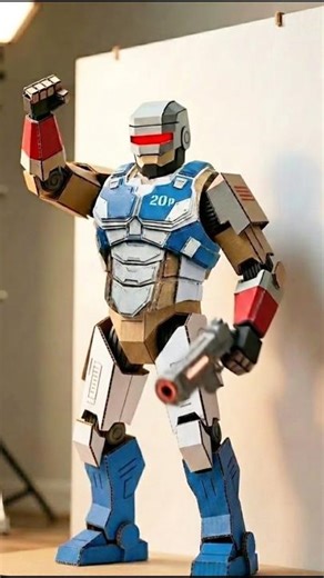 Robot dari Kardus | Koleksi yang ke 9