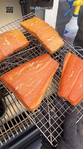 16K views · 130 reactions | Today we’re smoking salmon on the new...