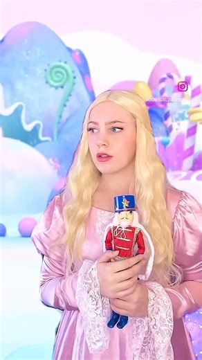 Your favorite Ukrainian Barbie on Instagram: "#pov : Clara sees dolls in honor of her movie’s 25th Anniversary @mattel sweetie, what were you thinking ? #barbie #barbiemovie #barbiemovies #barbie2000s barbienostalgia barbienutcracker meme barbiememe barbiedress dress barbiefashion aesthetic aesthetics барби princess candy nutcracker"