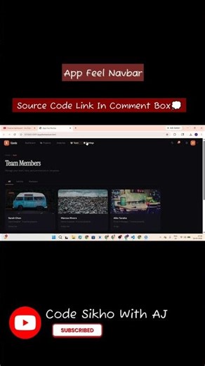 Navbar Animation That Feels Native 😍🚀 #FrontendDev #ModernUI #CSSTricks