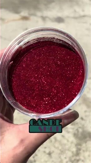 .008" Red Lips Metal Flake - Fire Engine Red Flake