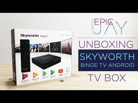 SKYWORTH'S BINGE TV BOX: Android TV Box that Accesses ALL Of Your Favorite Channels! | Unboxing