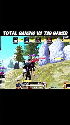 Total Gaming vs TSG Gamer 🔥 Epic Esports Fight Highlights #freefireshorts #esports #totalgaming