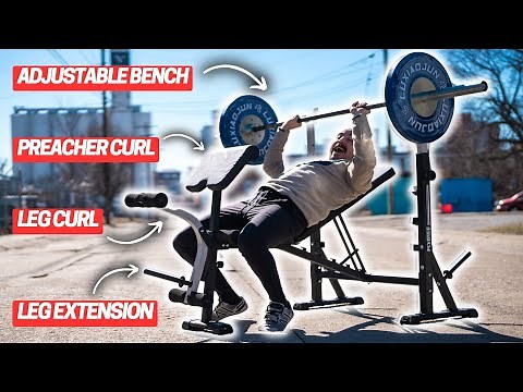 The 4-in-1 Ultra-Budget Adjustable Bench Press Rack…A Review!