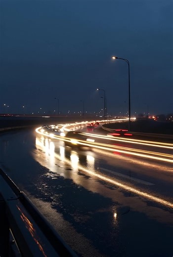 Home time! Lost in the blur of midnight traffic 🌌 Red tails, white streaks, zero regrets. Grok Imagine turning dreams into frames. #CityBoy #Mugs #Grok