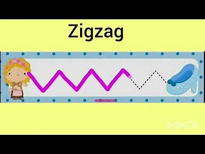 zigzag pattern for kids/Up-Down patterns for Kids\\Zigzag Line For Kindergarten/Tracing Zig zag line