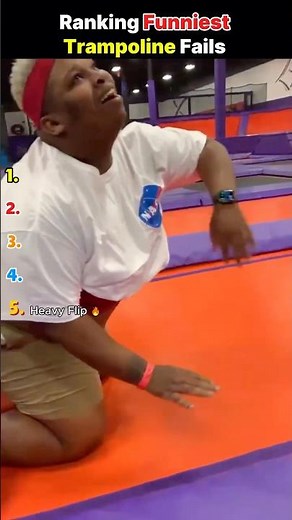 I Ranked the Funniest Trampoline Fails 😂 (Wait for #1)