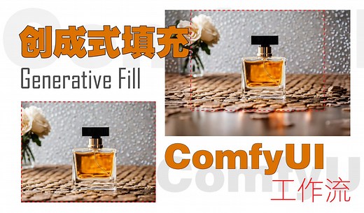 平替PS创成式填充Generative Fill的ComfyUI工作流 | AI绘画教程