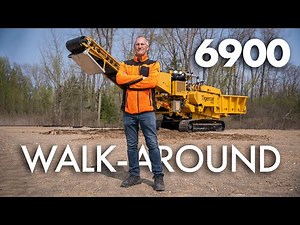Tigercat 6900 Grinder Walk-around