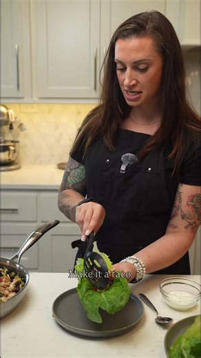 Lean Turkey Taco Lettuce Wraps 🥬🌮