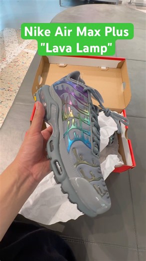 Nike Air Max Plus "Lava Lamp" unboxing check detail IH7960-002. #nekosneaker #nikeairmaxplus #nike