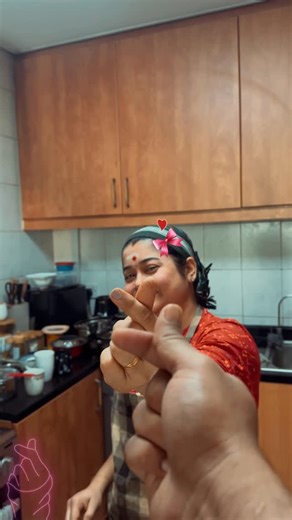 Karthikeyan Chandrasekar on Instagram: "Her love language ❤️🫂😘 #wifelove #goals #couples #vibes #family #vibewithkarthik"