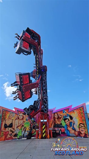 Wilmots Attractions Top Star Superstar at Burntisland Fairground 2025! 🔝⭐️🤩🤩🤩 | Funfairs Around Scotland