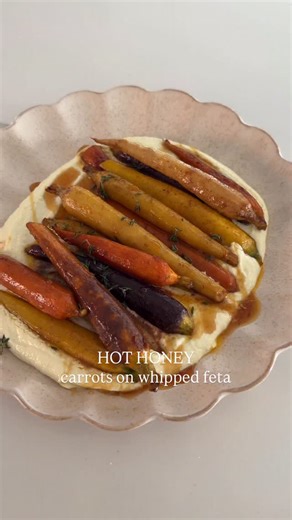Sweet, spicy and caramelized to perfection 🥕🍯 These HOT honey glazed carrots are the only vegetable side dish you ever need to make 🤤they are sweet, spicy and salty all in one bite! A must make side dish for Thanksgiving, Friendsgiving or the holidays coming up! Write CARROT for the full printable recipe sent to you!🥕 What you’ll need: Carrots 🥕 2lb carrots peeled and cut 🥕 3 tbsp olive oil 🥕 1/4 cup hot honey 🥕 1-2 garlic cloves minced 🥕 1 tsp cinnamon 🥕 1 tsp smoked paprika 🥕 salt a