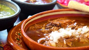 Slow-cooked goat (birria)
