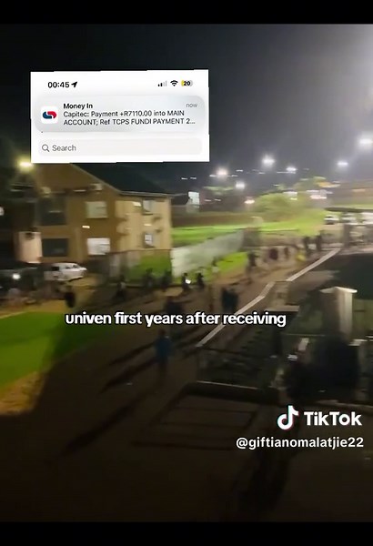 Univen Students' First NSFAS Allowance Experience