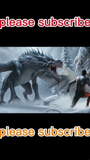 Epic Ice Dragon vs Flaming Sword Warrior! 🔥❄️ Who Wins? #shorts"