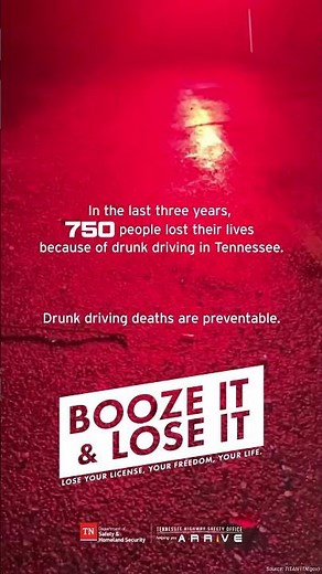 Drunk driving is always preventable.