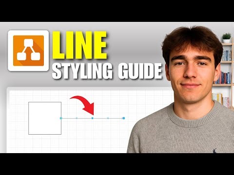 How To Use Line Options To Style Connections In Draw.io (Tutorial 2026)