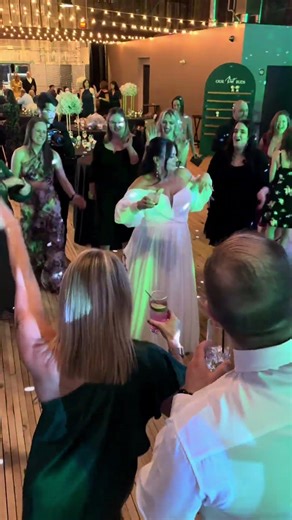 Heels were not necessary for this wedding! #wedding #dance #disco