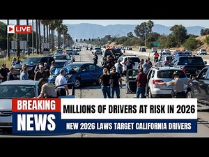 January 2026: The New California Driving Laws That Could Cost You MILLIONS
