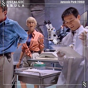 Jurassic Park was released 31 years ago on this day in 1993! 🎞 Jurassic Park (1993) ✒ Michael Crichton, David Koepp 🎬 Steven Spielberg 🎥 Sam Neill, Laura Dern, Jeff Goldblum, Richard Attenborough, Bob Peck, Martin Ferrero, BD Wong, Joseph Mazzello, Ariana Richards, Samuel L. Jackson, Wayne Knight, Gerald R. Molen, Miguel Sandoval, Whit Hertford 🎵 John Williams | Nostalgic Nebula