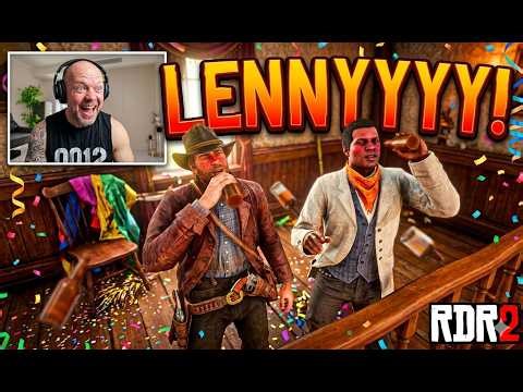 RDR2 First Time Playing Ep7: Why did I agree to drink with Lenny?!