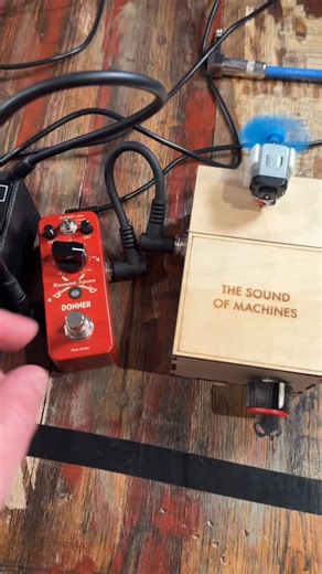 Rich Bernett on Instagram: "Download the sounds from this reel here: https://www.patreon.com/c/TheSoundofMachines Link in bio. #sounddesign #diyinstruments #experimentalmusic"