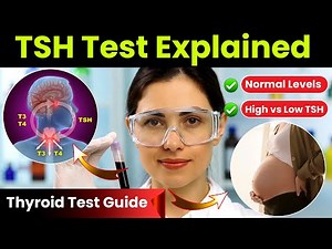 TSH Blood Test Explained 🧪 | What is TSH? Normal Levels, High vs Low TSH | Thyroid Test Guide 2025