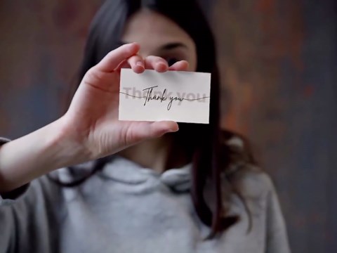 Elegant Thank You Card Template: Modern Small Business Note (Digital Download) Double Sided Editable