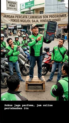 waspada hoax oknum ojol so progremer so bisa ngakali. sistem,