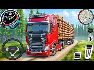 Us American Truck Cargo Trailer Driving 3D- Transporter Delivery Truck Simulator Android GamePlay