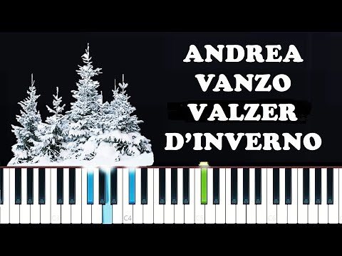 Andrea Vanzo - Valzer d'Inverno (Piano Tutorial)