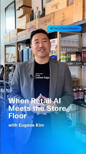 AI Hologram Store Associate powered by Cisco Unified Edge