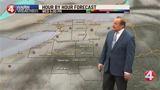 ❄️ More snow is expected to sweep through the region tonight adding a few more inches by tomorrow morning. See the full forecast here: https://www.wivb.com/weather-news/todays-forecast/buffalo-ny-weather-forecast-december-2025-christmas-new-years-eve/ | News 4 WIVB Buffalo