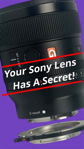 Module 8 Optics on Instagram: "Give your Sony lenses a SPLIT personality with the Module 8 MOOD HYPNOTIC #sonyalpha #sonyfx3 #filmmakers #cinematography #contentcreators"