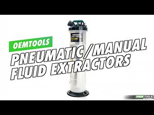 OEMTOOLS Pneumatic/Manual Fluid Extractors - 360