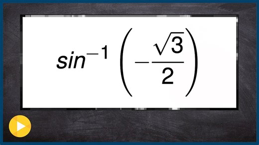 How to evaluate the inverse of the sine function