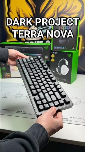 Dark Project ALU81A Terra Nova ⚫ #fyp #unboxing #unboxingvideo #peripherals #keyboards