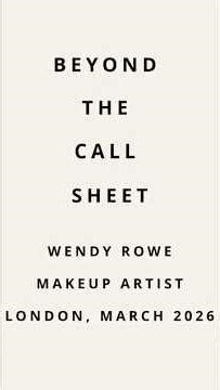 Wendy Rowe - Makeup Artist